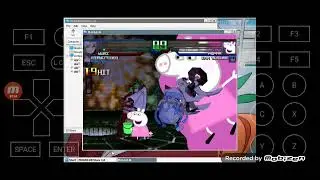 MUGEN: Yumi & Kiryu Coco vs Peppa Pig & Ika Musume