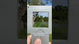 The SECRET for Painting Outside Scenes #watercolor #viewfinder #pleinairtips