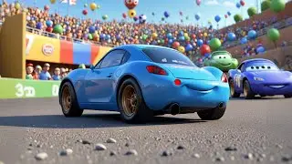 Six Tiny Cars Zoom and Count | Counting Song for Kids | Fun Car Nursery Rhyme for Toddlers