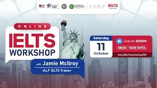 Online IELTS Workshop with Jamie McIlroy