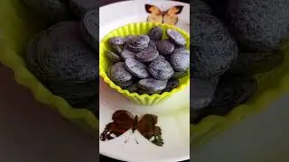 🍫CHOCOLATE CHIPS drop in🟡YELLOW CUPCAKE CUP🧁🧁asmr sounds | STEP in Poland