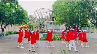 欢欢喜喜过大年（Huan Huan Xi Xi Guo Da Nian)LineDance Choreographer :Heru Tian (INA)DESEMBER 2025