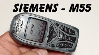 Siemens M55 спортивный ретро телефон красавчик из Германии 2002 год окраски Palladium