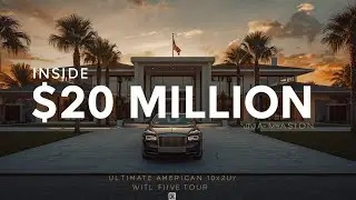 Inside a $20 Million USA Luxury Mansion 🏠 | Ultra Modern American Dream Home Tour 🇺🇸