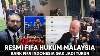 FIFA ambil Keputusan &ldquo;Malaysia FIX Kena Pengurangan Poin&rdquo; Rank INDONESIA Gak jadi Disalip Malaysia