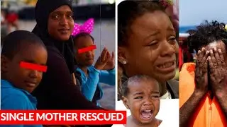 Nigerian Single Mother Sleeping/Stranded At The Train Station In Raggio Emilia Italy 🇮🇹 Rescued