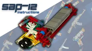 K'NEX SAP-12 | semi-auto pistol | gun instructions