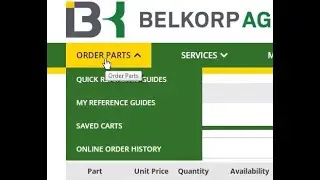 How to Order Parts Online