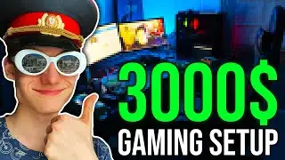 MY ULTIMATE 3000$ GAMING SETUP TOUR (2020)
