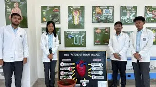 Heart Disease Risk Factors Explained with 3D Model | MBBS Student Project | Medical Animation