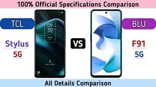 TCL Stylus 5G vs BLU F91 5G