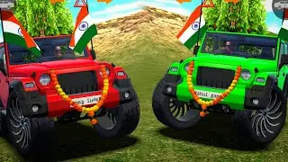 Dollar (song) with modified mahindra thar 😈🔥 || Indian car simulator 3D || #indiancarsimulator3d 