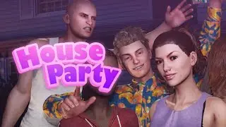 House Party&nbsp;(video game) (Dating Sim) Via ShadowPlay Nvidia Capture Windows X 64bit!