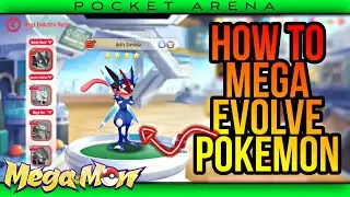 HOW TO MEGA EVOLVE POKEMON | POCKET ARENA Gameplay in Hindi  #megamon