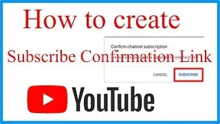 How to create Confirmation Link Subscription 2019