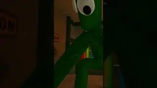 Скример зелёного в rainbow friends/The Green jumpscare in rainbow friends #shorts #green