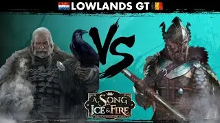 ASOIAF Lowlands GT Battle Report: Night's Watch (Jeor Mormont) vs Greyjoy (Victarion Greyjoy)