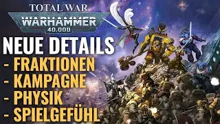 Total War Warhammer 40k - Fraktionen und Kampagne im Detail | TW WH40k Deutsch