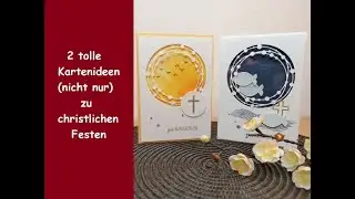 2 tolle Kartenideen (nicht nur)zu christlichen Festen - Sonne & Schüttelkarte Fische - Stampin´ Up!®