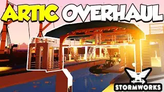 ARTIC DOCK OVERHAUL! - Stormworks Workshop Build - Stormworks Search and Destroy Gameplay