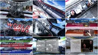 3D Broadcast Pack After Effects Templates