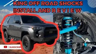 I installed THE BEST off road suspension on my wife’s 4Runner! 