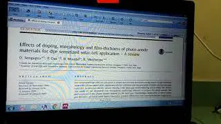 What inside the Abstract of review paper?