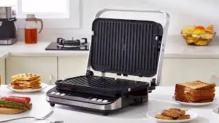 Cuisine rapide et savoureuse avec la Plancha &eacute;lectrique antiadh&eacute;sive BioloMix et ses 6 programmes