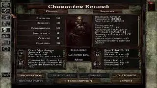Icewind Dale first playthrough