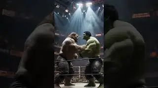 Hulk Vs Monster omg 😲 #hulk #wwe