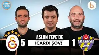 Galatasaray 5 -1 Ey&uuml;pspor Ma&ccedil; Sonu | Bışar &Ouml;zbey, G&ouml;khan Din&ccedil; ve Samet S&uuml;ner