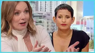 Geri Halliwell Storms Off BBC Interview After Naga Munchetty's Rude Questions  BBC Forced to Apol