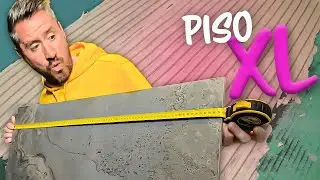 ¡Instalé losas XL en el piso! ¿El tamaño sí importa en el baño?
