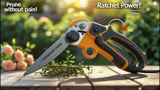 Ratchet Pruning Shears Review 2025 &ndash; Prune Without Pain in 3 Steps! #ai #garden #gardening