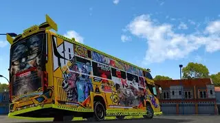 Bus simulator Indonesia kenya gameplay + livery 