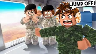 Я издевался над новичками в Roblox British Army.