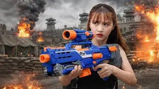 XGirl Nerf Films: Two XGirl Warriors | Special Mission to Rescue the Girl