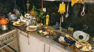 🧼Extreme Kitchen Cleaning &ndash; From Chaos to Calm✨ | Real Messy Sink Transformation