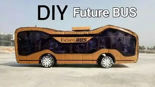 Diy Cardboard Bus | Mercedes | amazing rc Toy For