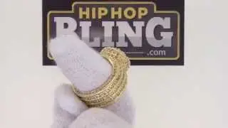 Lab Made Hip Hop Ring Channel Set Lemonade BLING BLING
