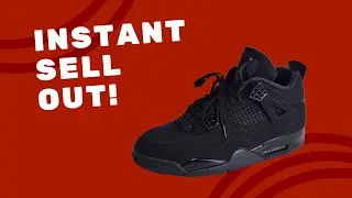 🔥 Распаковка Nike Air Jordan 4 &ldquo;Black Cat&rdquo; 🔥 Обзор на ногах + тест на скрип!