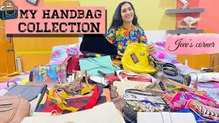 My handbag collections / Handbag collections in Tamil / Handbag Tour Jeevs Corner Handbag Collection