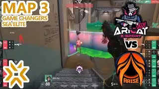 1ST FRACTURE! TC Arise VS Aricat Aresta Map 3 - Highlights VODS - VCT 2021: FSL SEA ELITE | Valorant