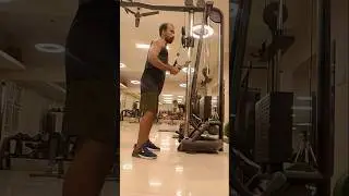 Best Cable Machine Triceps Workout.#motivation #gym #workout