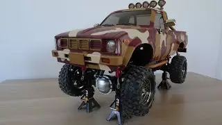 INJORA Axle Jack/Repair Stands - 1:10 scale RC vehicle/garage accessories