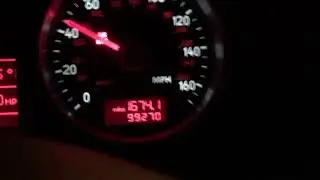 Audi TT 3.2 V6 manual 0-60 0-100 mph acceleration