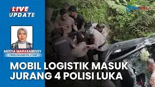 Mobil Angkut Logistik Pilkada Jatuh ke Jurang di Buru Ambon, 4 Polisi Pengamanan Alami Luka-luka