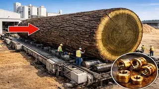 Processing World's Hardest Wood: Lignum Vitae to Self-Lubricating Industrial Bearings