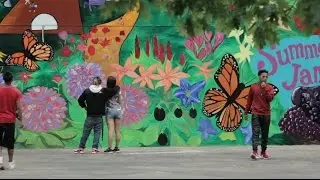 The Fantastic Food Garden Mural