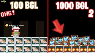 BIGGEST 100 BGL vs. 1000 BGL COLLECTION World (pt.2) OMG!! | GrowTopia